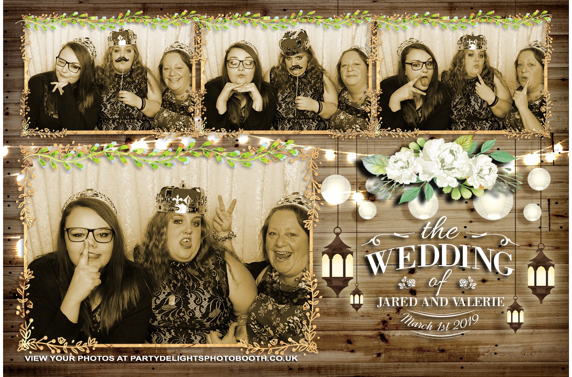 Jared and Valerie’s Wedding - Prints | View more photos from the event at gallery.partydelightsphotobooth.co.uk/u/PartyDelightsPhotoBooth/Jared-and-Valerie’s-Wedding-Prints